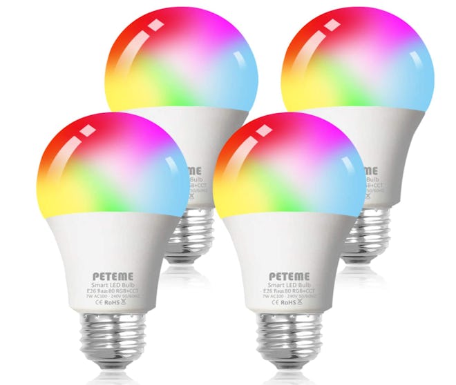 Peteme Smart Light Bulbs (4-Pack)