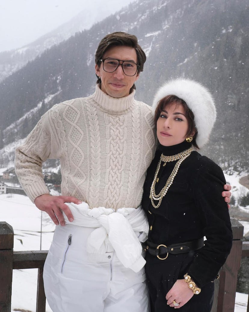 Adam Driver and Lady Gaga