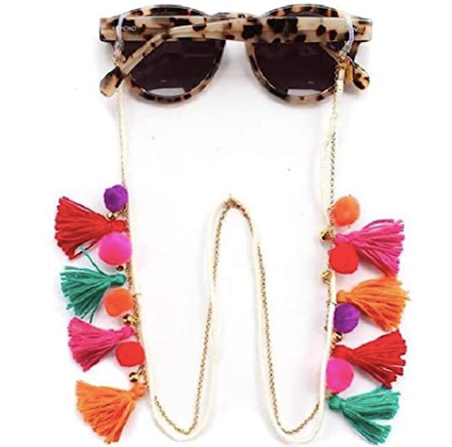 VINCHIC Colorful Beaded Eyeglass Chain