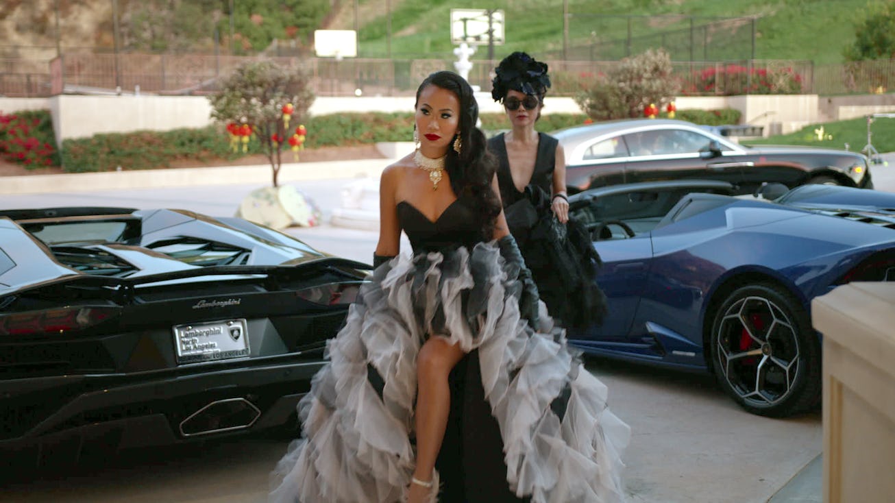 Kelly Mi Li in episode 8 “Will You Marry Me?” of Bling Empire: Season 1.