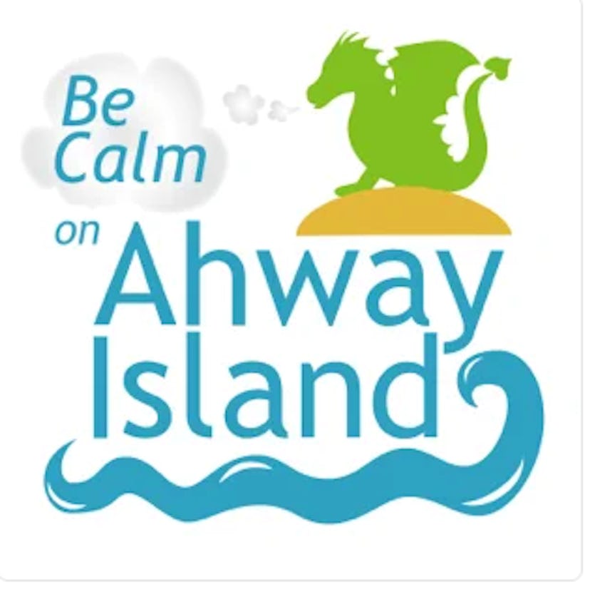 'Be Calm On Ahway Island' on Apple.