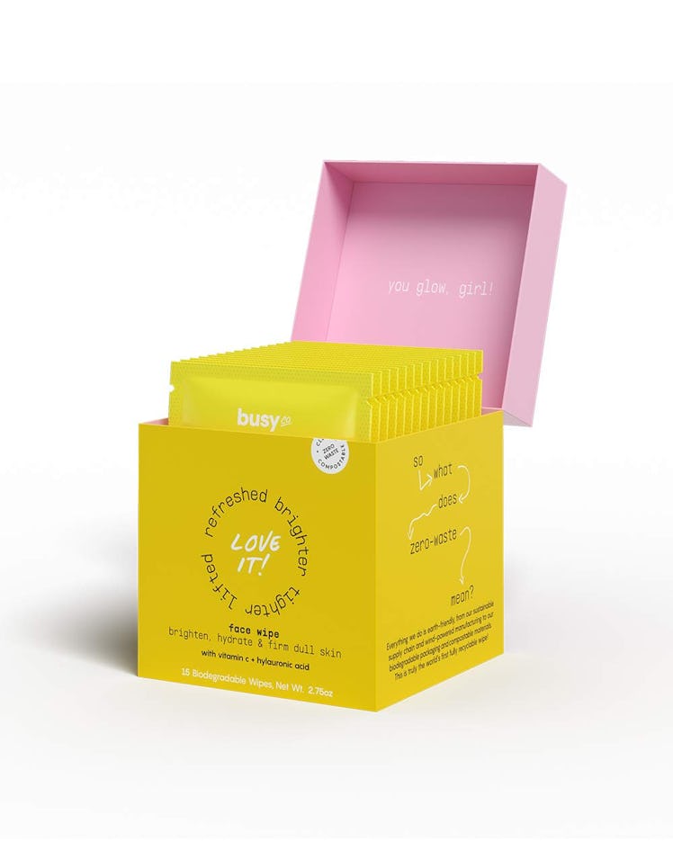 Busy Co Glow Wipes (15 wipes)