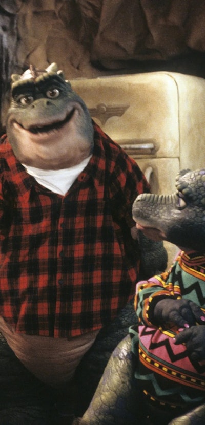 still from Dinosaurs TV show