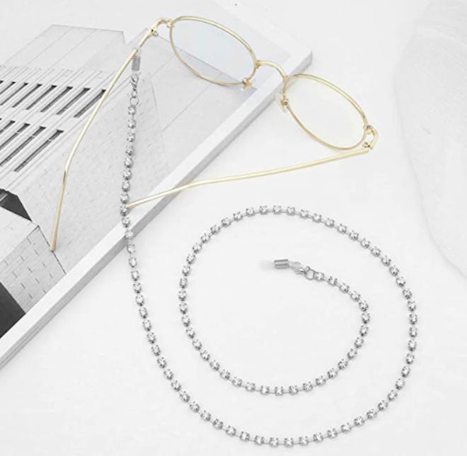 Babasee Rhinestone Eyeglass Chain