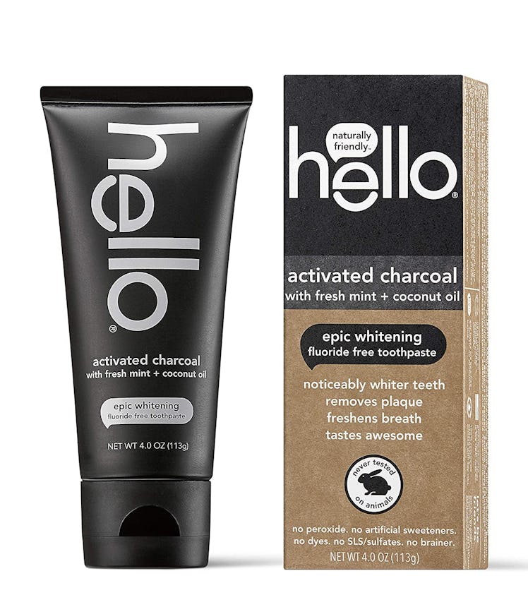 Hello Activated Charcoal Whitening Toothpaste