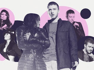 Janet Jackson and Justin Timberlake's 2004 Super Bowl halftime show