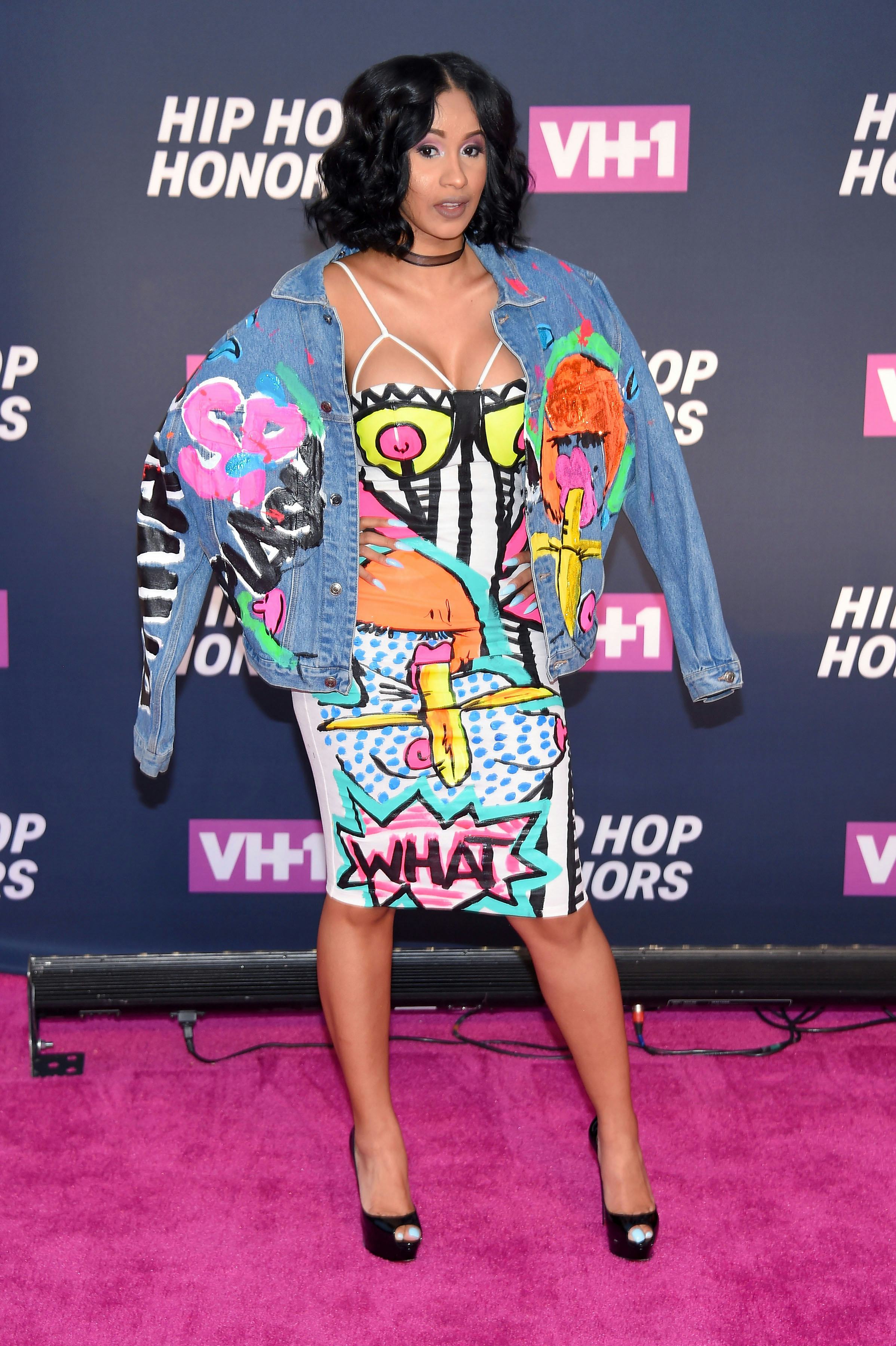 Cardi b best dresses hotsell