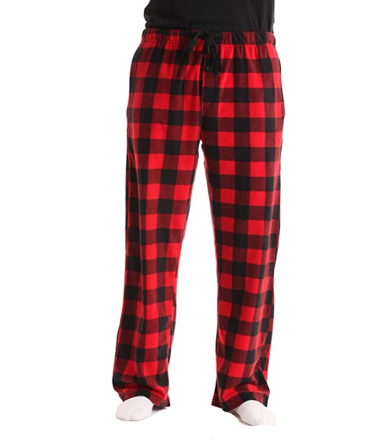 #followme Microfleece Plaid Pajama Pants