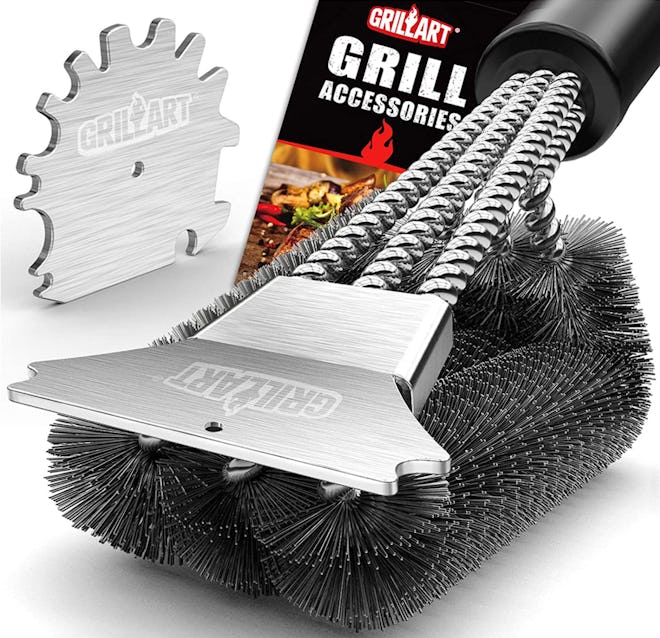 Grillart Grill Brush and Scraper 