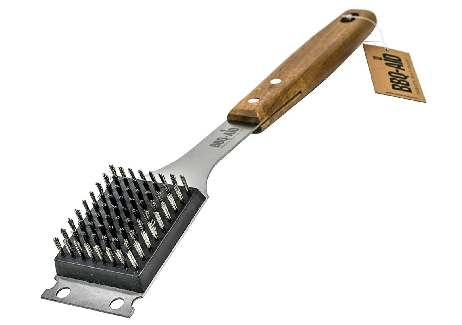 BBQ-Aid Barbecue Grill Brush and Scraper