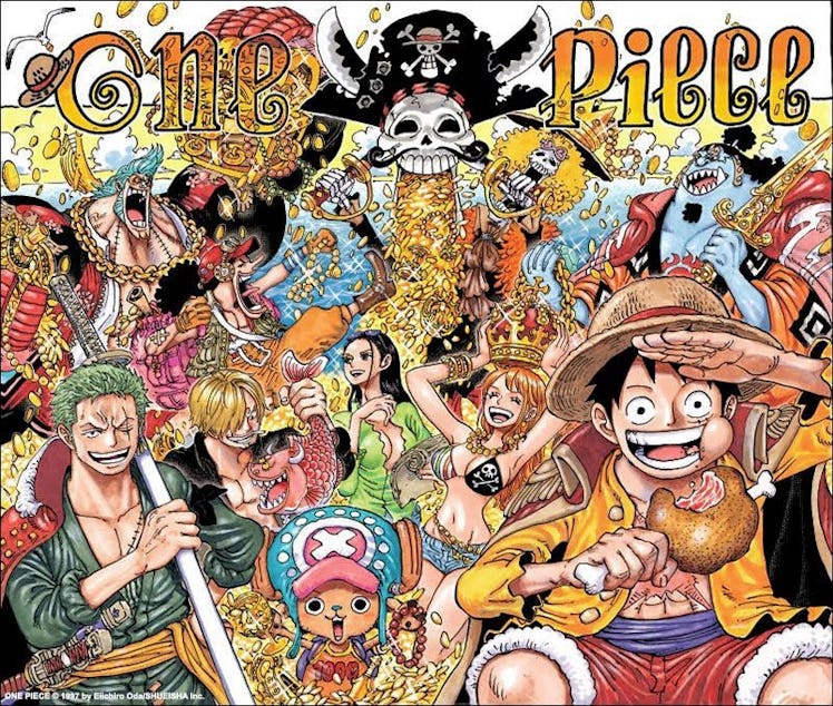 Shonen Jump marks the 1000th chapter of One Piece in January 2021.