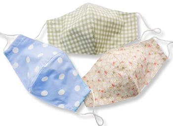 HOPE LOVE SHINE Patterned Fabric Face Masks (3-Pack)