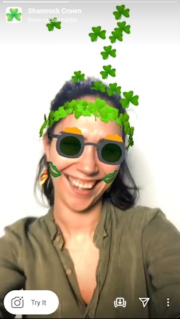 These Instagram filters for St. Patrick’s Day 2021 include so many shamrocks.