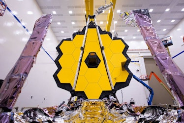 An image of the James Webb Space Telescope