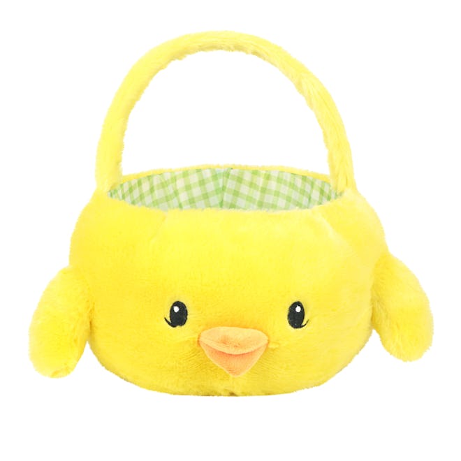 Way to Celebrate 10” Chubby Cheeks Plush Easter Basket