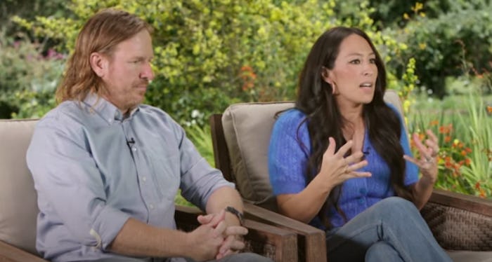 Chip and Joanna Gaines are chatting with Oprah Winfrey.