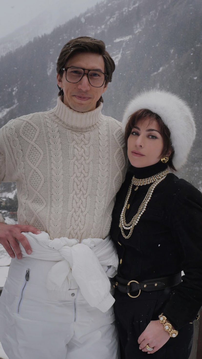 Lady Gaga, Adam Driver in House of Gucci