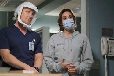 Kevin McKidd and Stefania Spampinato in Grey's Anatomy Season 17.