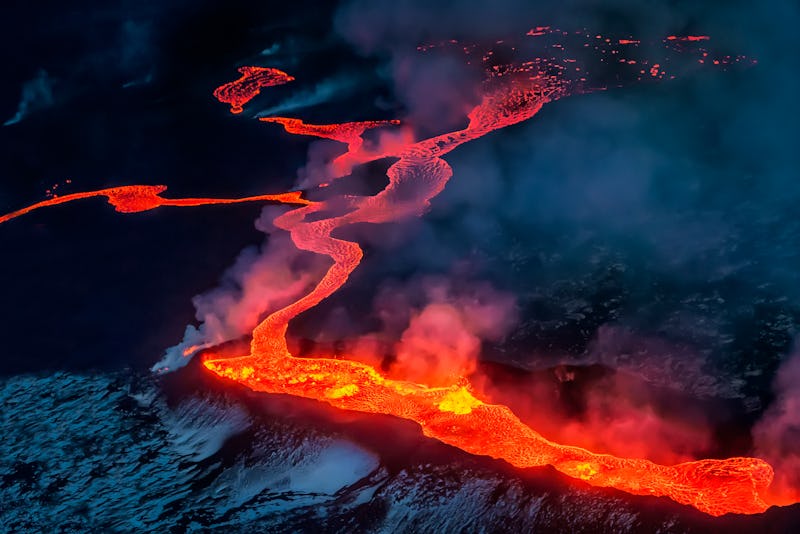 lava, magma