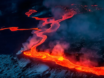 lava, magma