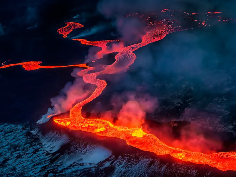 lava, magma