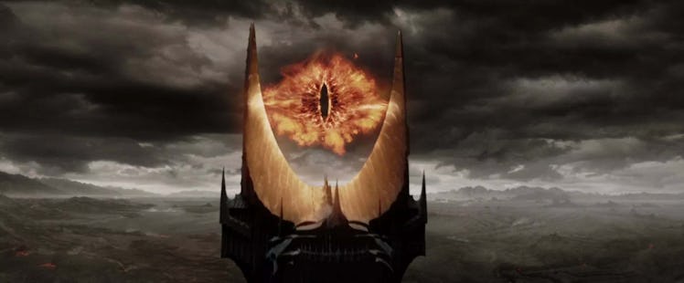 The eye of Sauron in Peter Jackson's Lord of the Rings films