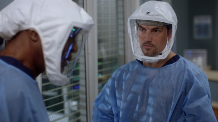 Giacomo Gianniotti as Andrew DeLuca in Grey's Anatomy Season 17.