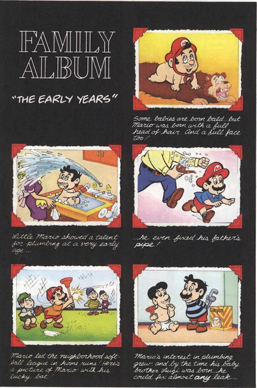 Nintendo The early Years Mario Family Album Miyamoto
