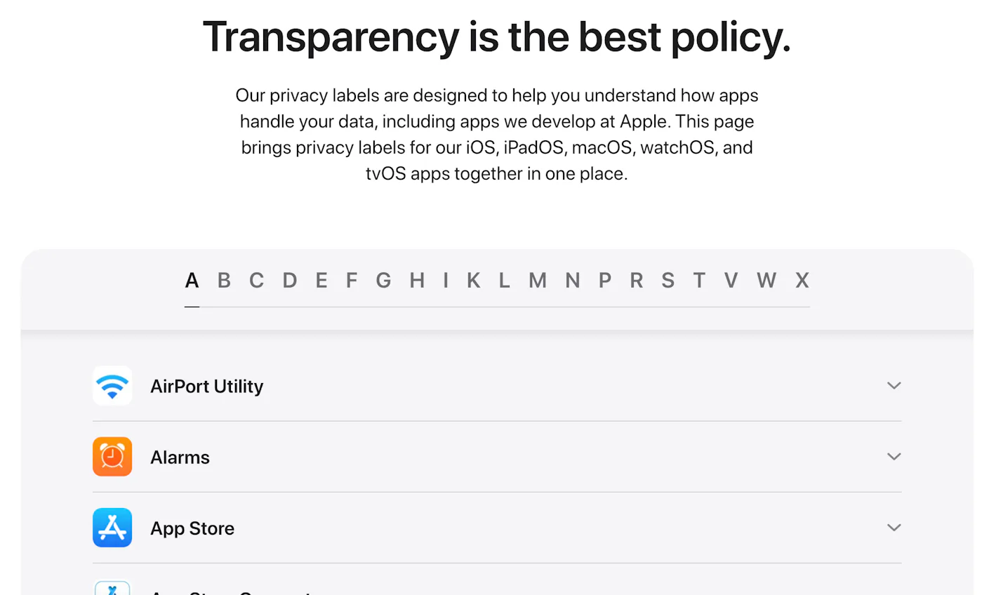 Apple’s new portal will show you the data its apps collect on you