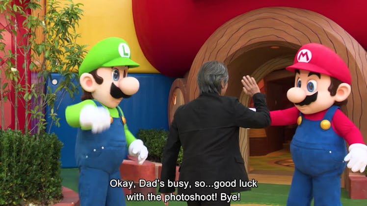 Mario's Dad Nintendo Miyamoto