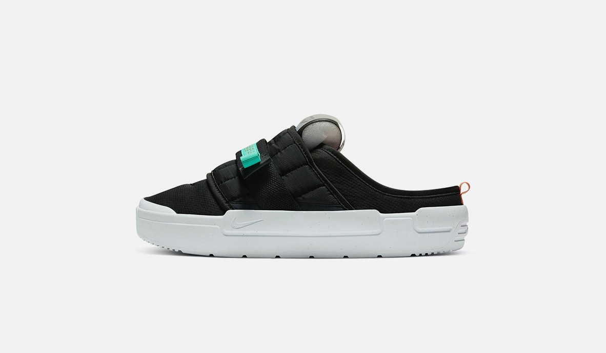 nike mules black