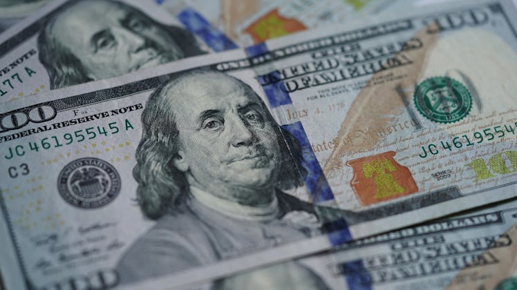 A $100 bill.