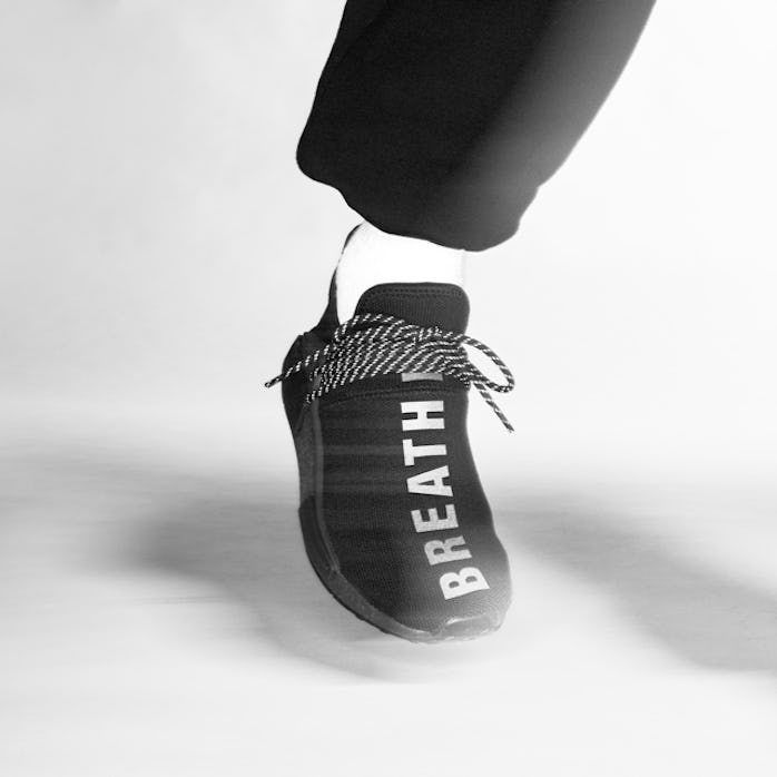 Pharrell Adidas Hu NMD Triple Black
