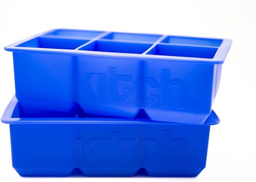 Kitch Large Cube Silicone Ice Tray (2-Pack)