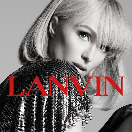 Paris Hilton in the new LANVIN campaign.
