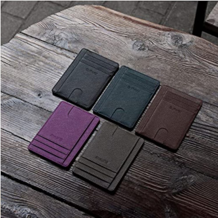 Buffway Slim Minimalist RFID Blocking Wallet