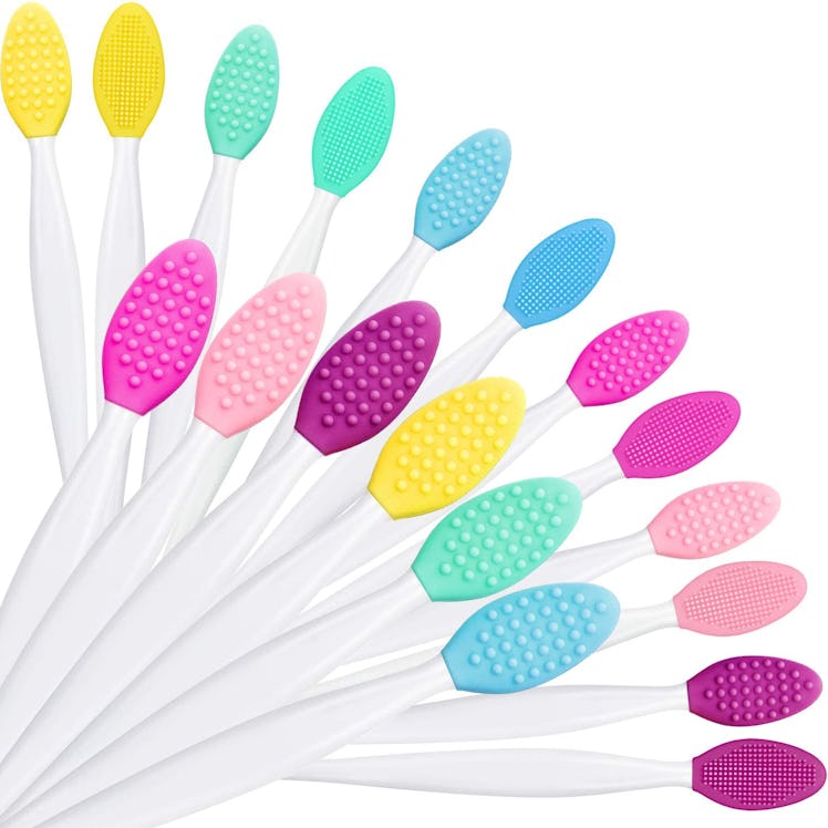 Patelai Silicone Exfoliating Lip Brushes (18 Pack)