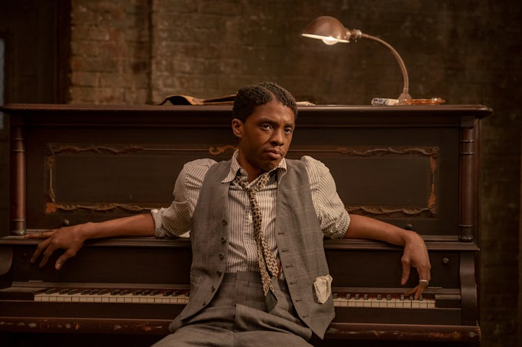 MA RAINEY’S BLACK BOTTOM (2020) Chadwick Boseman as Levee. Cr. David Lee/NETFLIX