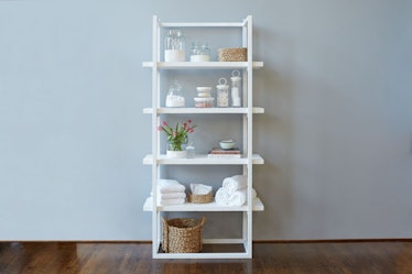 Pantry Shelf Unit White with White Shelves