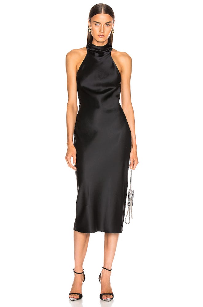 Cushnie Sleeveless High Neck Pencil Dress