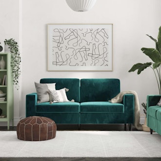 Green Velvet Cooper Sofa