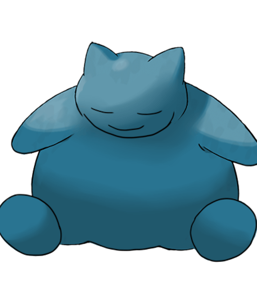 A 'peeled' Snorlax from Pokemon.