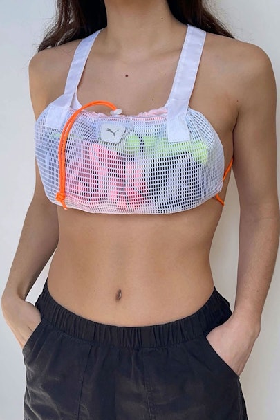 These upcycled Puma creations are the wildest sports bras you'll ever see