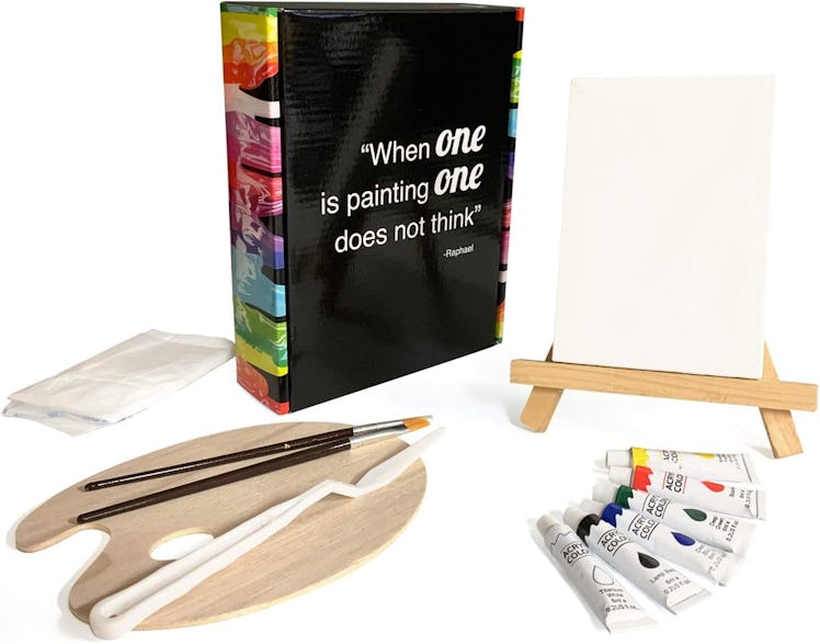 Quality 13-Piece Acrylic Mini Painting Set