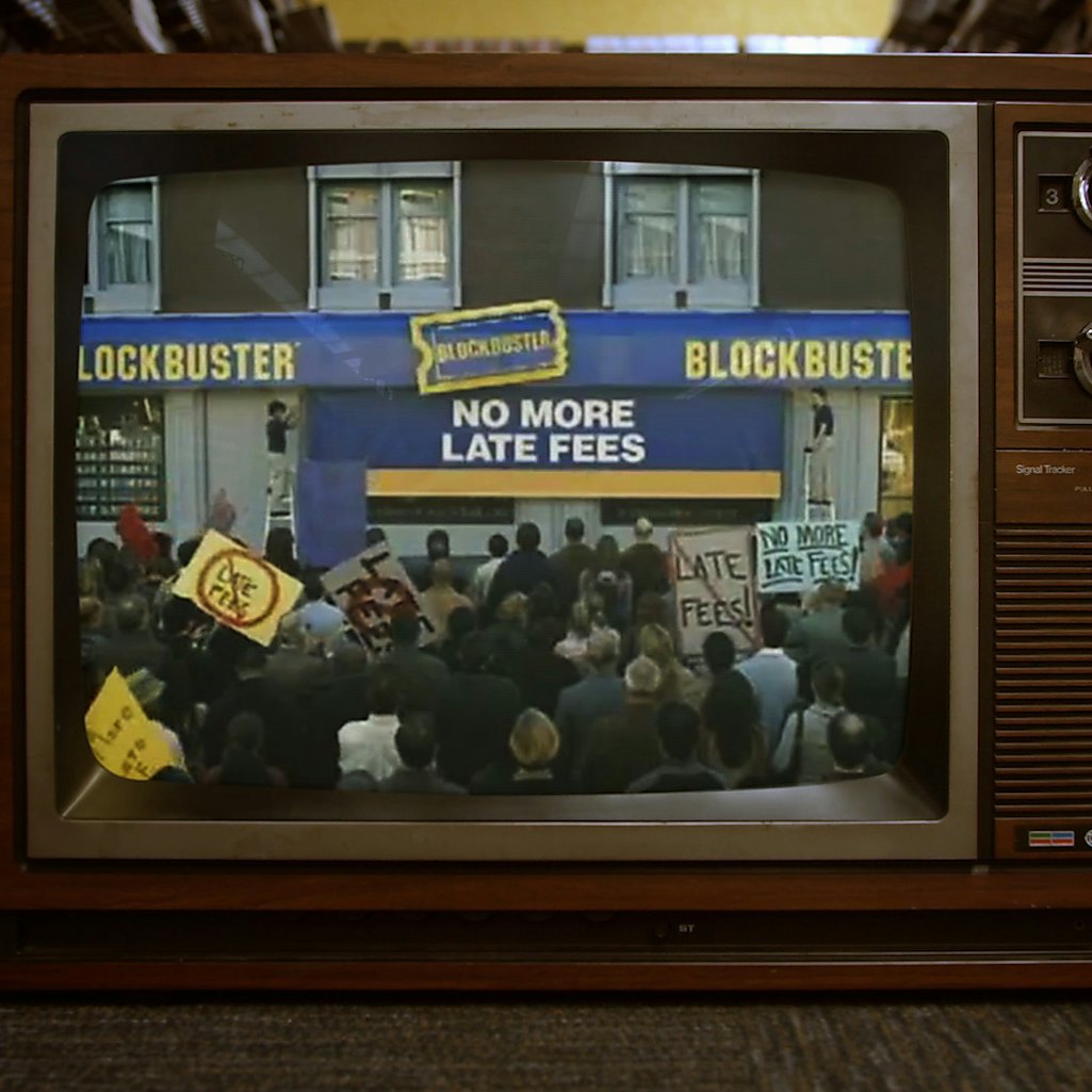 A still from the documentary 'The Last Blockbuster.'