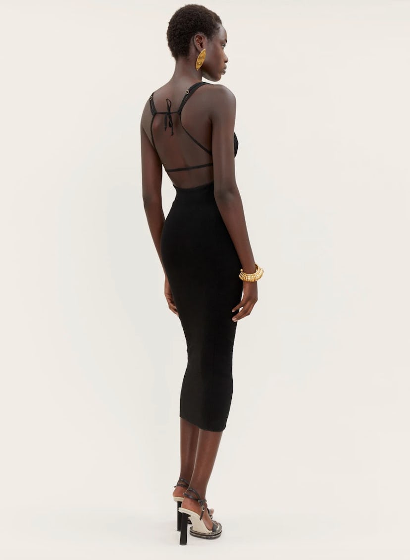 Pila Fitted Cut-Out Dress