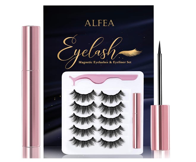 alfea Magnetic Eyelashes with Eyeliner