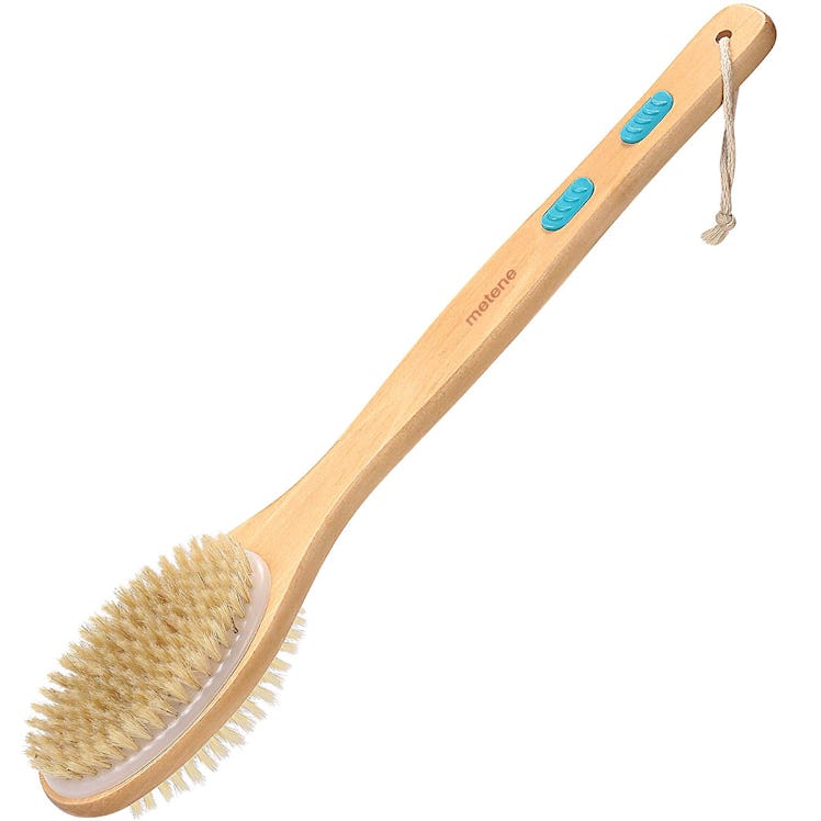 Metene Shower Brush with Soft and Stiff Bristles