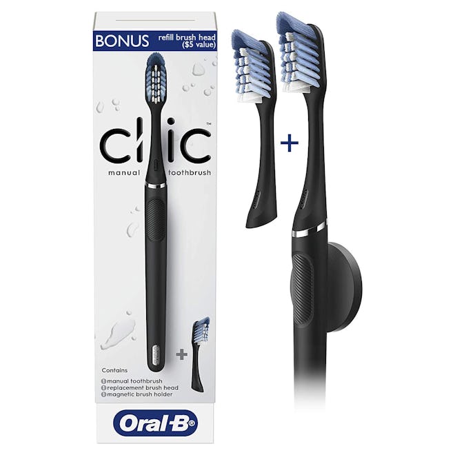 Oral-B Toothbrush with Magnetic Holder