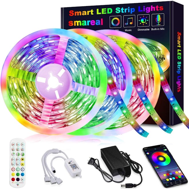 smareal LED Strip Lights with Remote